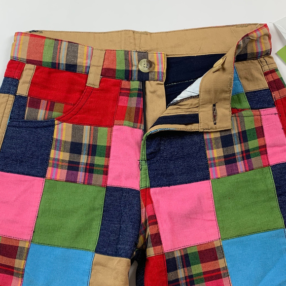 🔥KC ParkerPants Cropped Patchwrok Size 12 - Picture 5 of 8